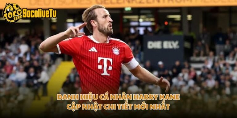 Danh Hiệu Cá Nhân Harry Kane - Cập Nhật Chi Tiết Mới Nhất